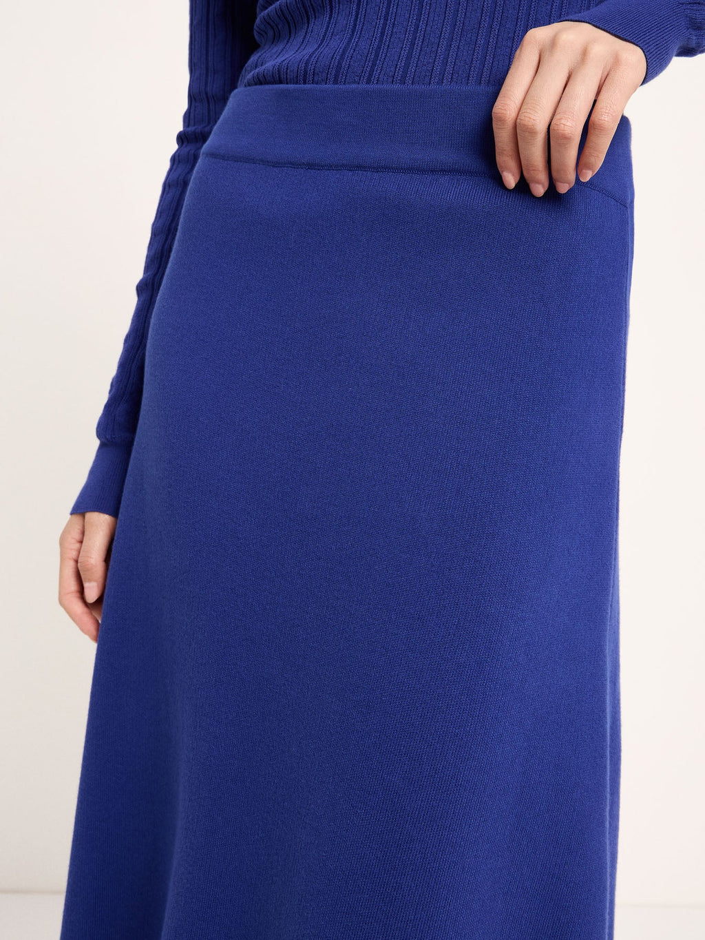 Interlock Strickrock Bio-Baumwolle GOTS Violett