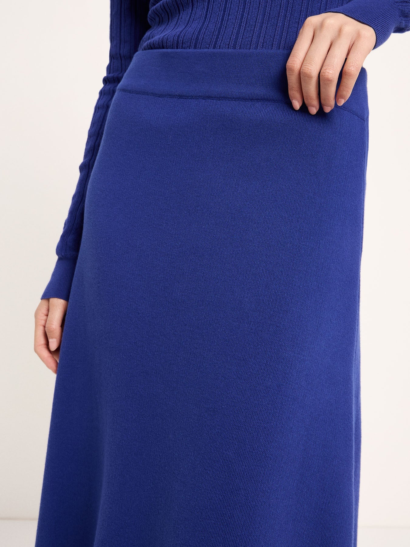 Interlock Strickrock Bio-Baumwolle GOTS Violett